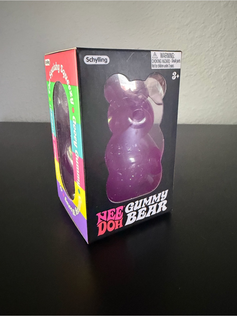 NeeDoh Gummy Bear Sensory Toy - Purple